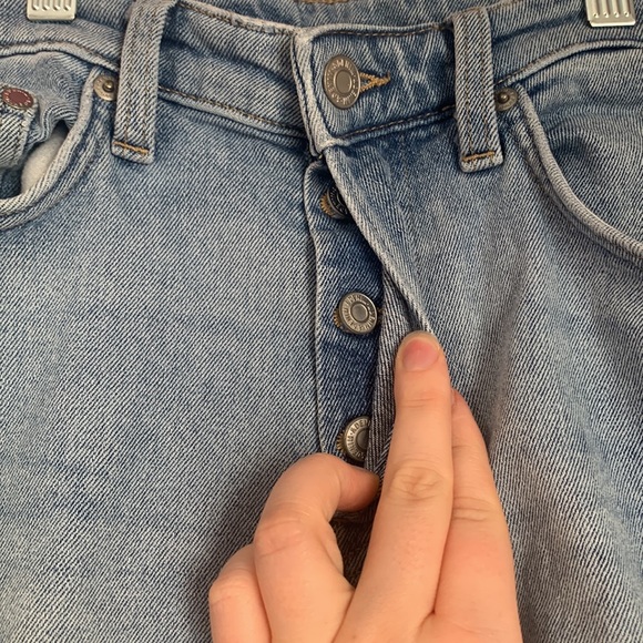 H&M &Denim Distressed Skinny Jeans - Picture 5 of 10